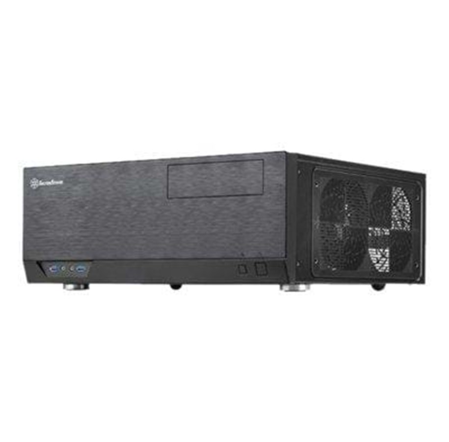 Kabinet - SilverStone Grandia GD09 - Kabinet - Desktop - Sort - SST-GD09B