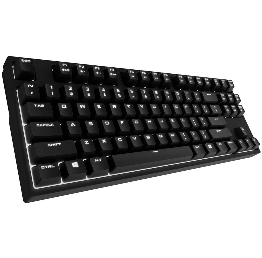 Tastatur - Cooler Master QuickFire Rapid-i Brown ND - Gaming Tastatur - Nordisk - Sort - SGK-4040-GKCM1-ND