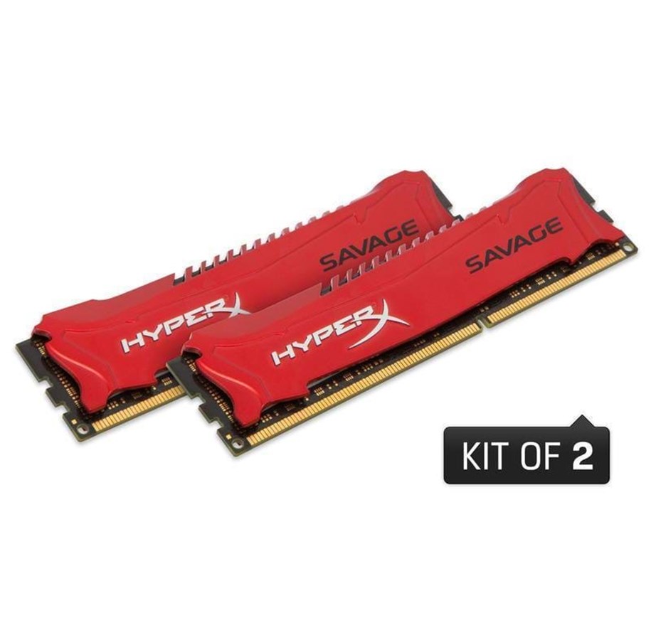 RAM - Kingston HyperX Savage DDR3-2400 C11 DC - 16GB - HX324C11SRK2/16