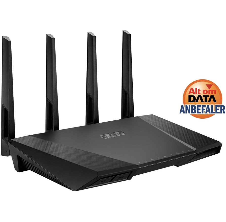 Router & firewall - ASUS RT-AC87U Dual Band - Wireless router Wi-Fi 5 - 90IG00W0-BU2G00