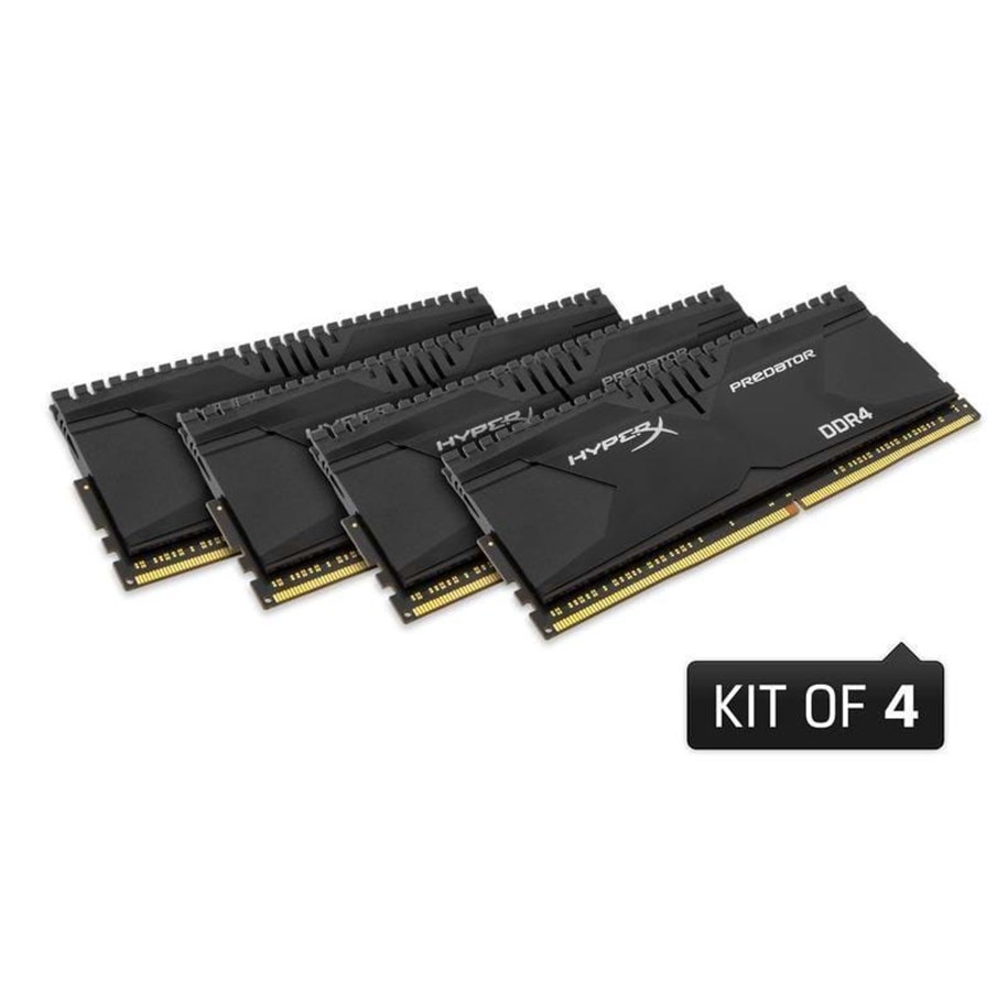 RAM - Kingston HyperX Predator DDR4-2666 C13 QC - 16GB - HX426C13PB2K4/16