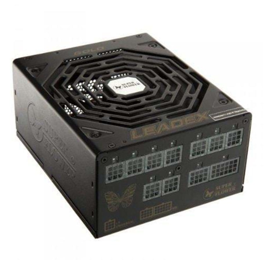 Strømforsyning - Super Flower Leadex Gold - 750W PSU Strømforsyning - 750 Watt - 0 - Fanless - ATX - 80 Plus Gold certified - SF-750F14MG