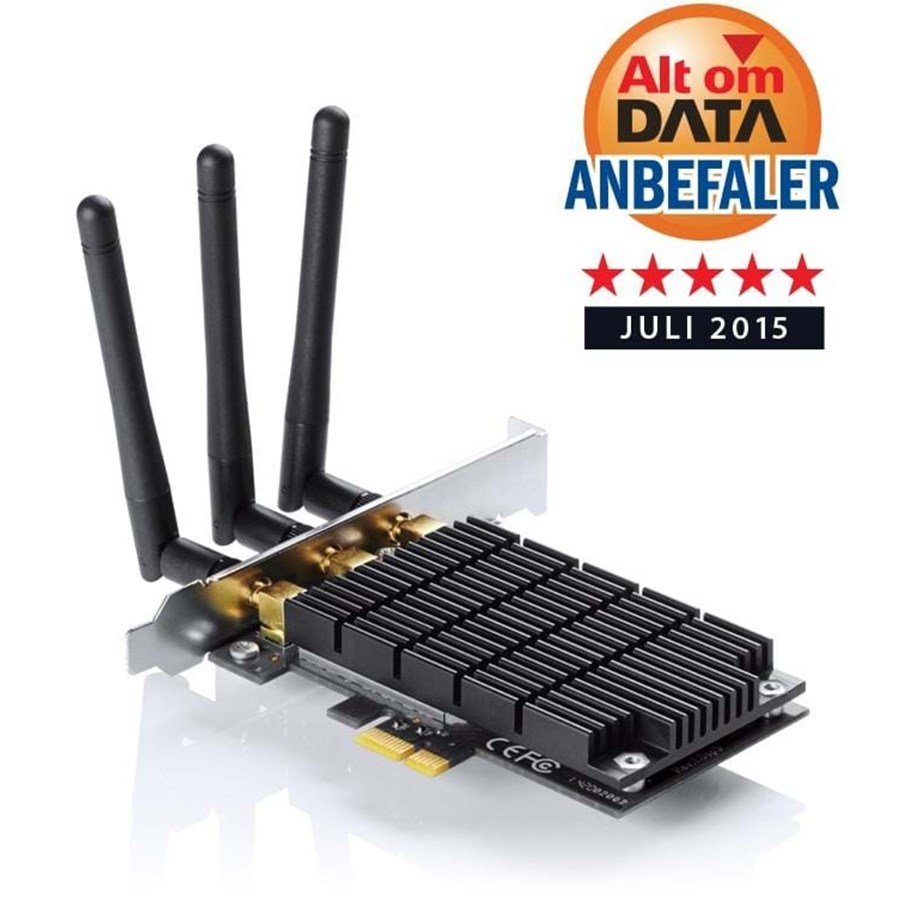 Netværksadapter (netkort, printserver mv.) - TP-Link Archer T9E - AC1900 - Archer T9E