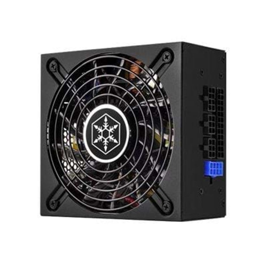 Strømforsyning - SilverStone SFX Series SX500-LG Strømforsyning - 500 Watt - 120 mm - ATX - 80 Plus Gold certified - SST-SX500-LG