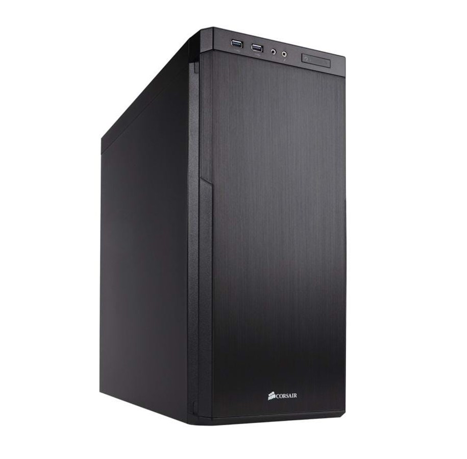 Kabinet - Corsair Carbide 330R BlackOut - Kabinet - Miditower - Sort - CC-9011076-WW