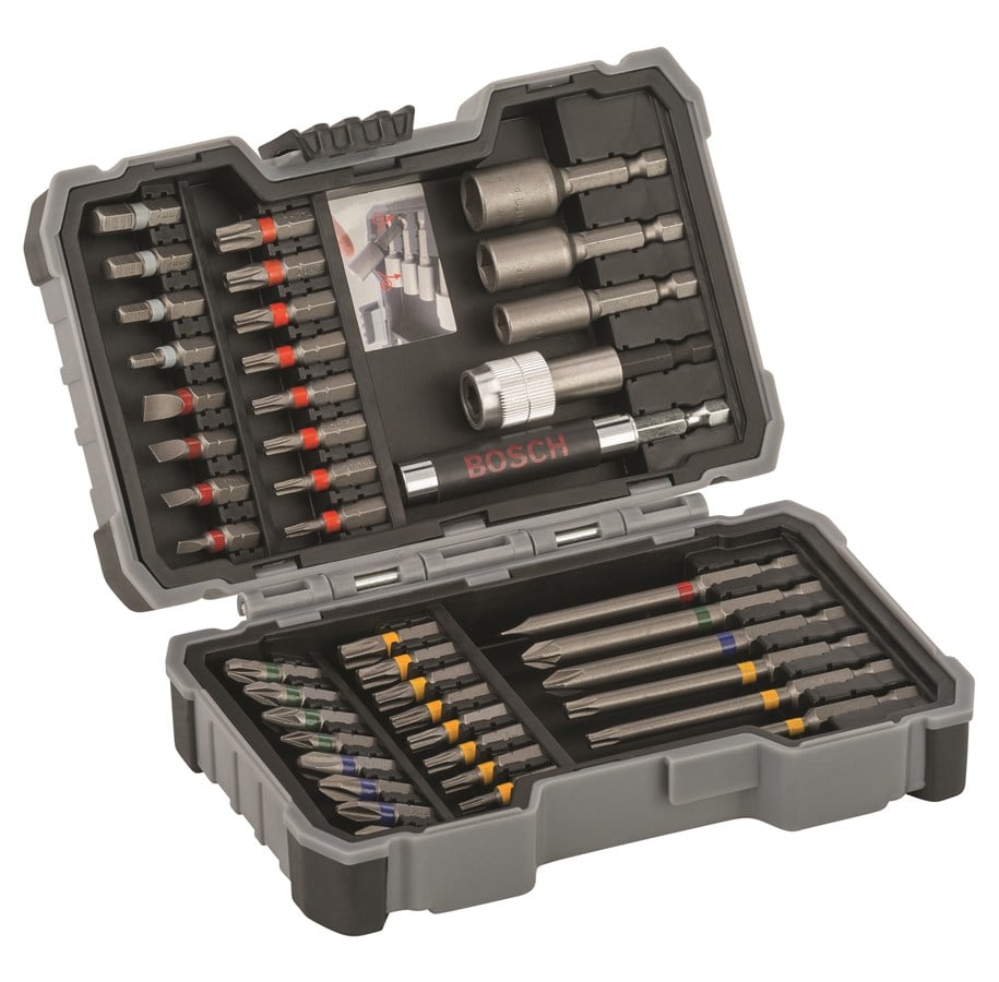 Bor & bits - Bosch Bit- og topnøglesæt med 43 dele - 2607017164