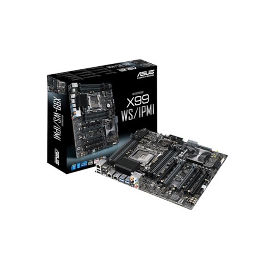 Bundkort - ASUS X99-WS/IPMI Bundkort - Intel X79 Express - Intel LGA2011-V3 socket - DDR3 RAM - ATX *DEMO* - 90SB04S0-M0EAY0