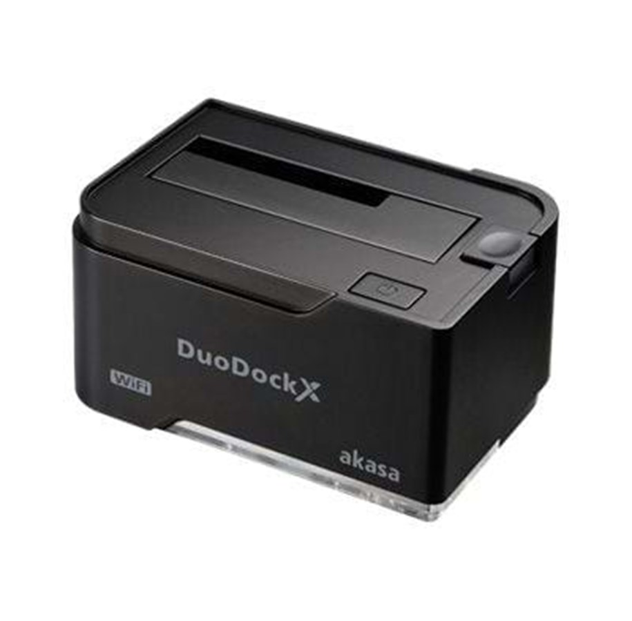 NAS-Server - Akasa DuoDock X WiFi AK-DK03W3 - NAS-Server - AK-DK03W3-BKEU
