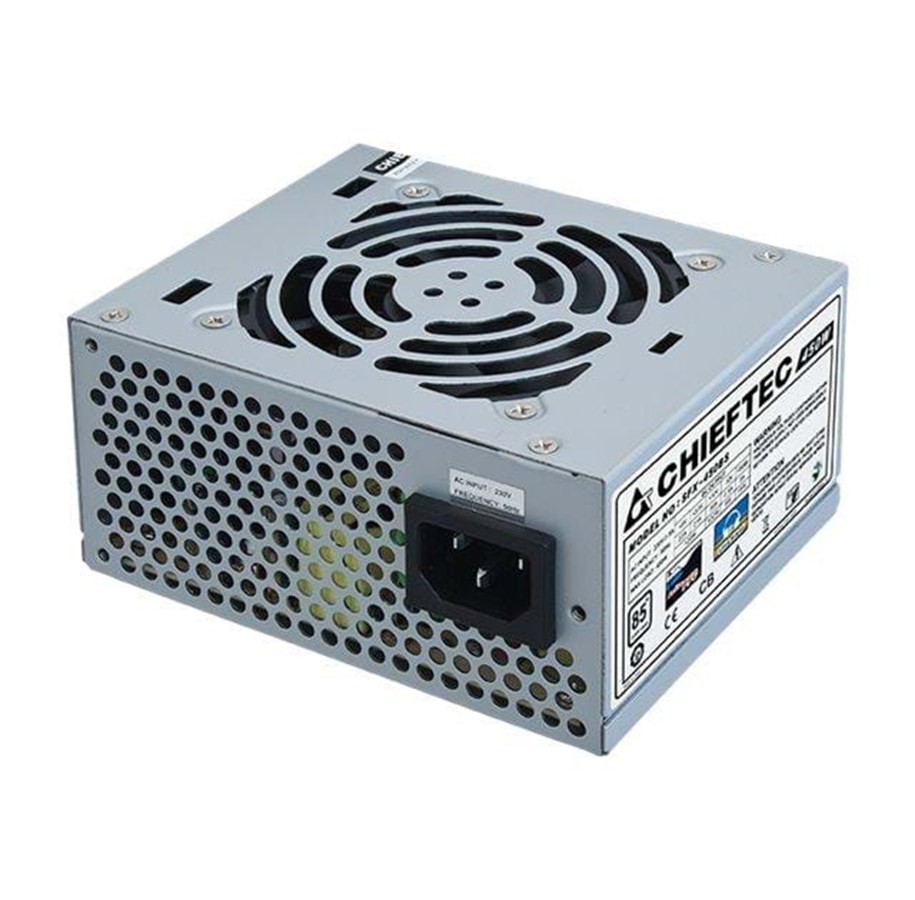 Strømforsyning - Chieftec Smart Series SFX-450BS Strømforsyning - 450 Watt - 80 mm - ATX - 80 Plus - SFX-450BS