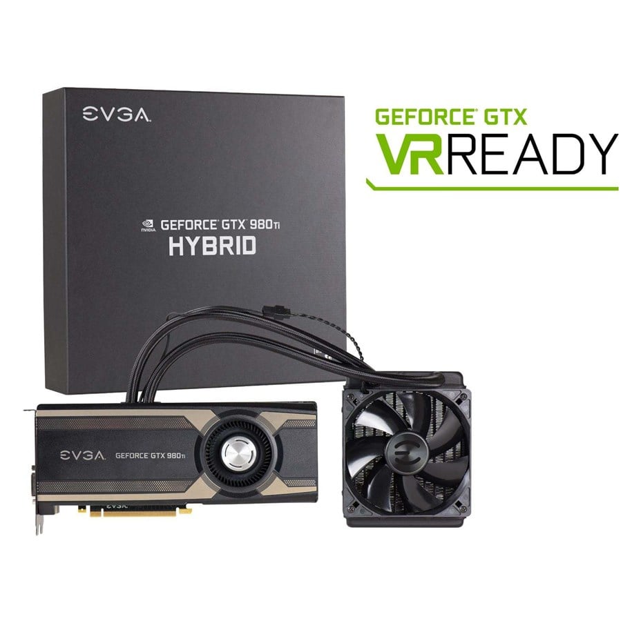 Grafikkort - EVGA GeForce GTX 980 Ti - 6GB GDDR5 RAM - Grafikkort - 06G-P4-1996-KR