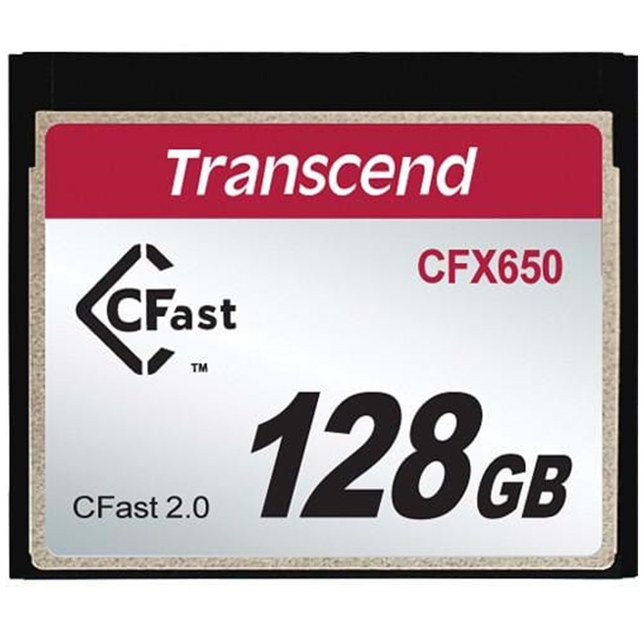 Hukommelseskort - Transcend CFast 2.0 CFX650 - 128GB - TS128GCFX650
