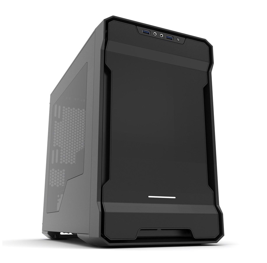 Kabinet - Phanteks Enthoo EVOLV ITX Window - Black - Kabinet - Minitower - Sort - PH-ES215P_BK