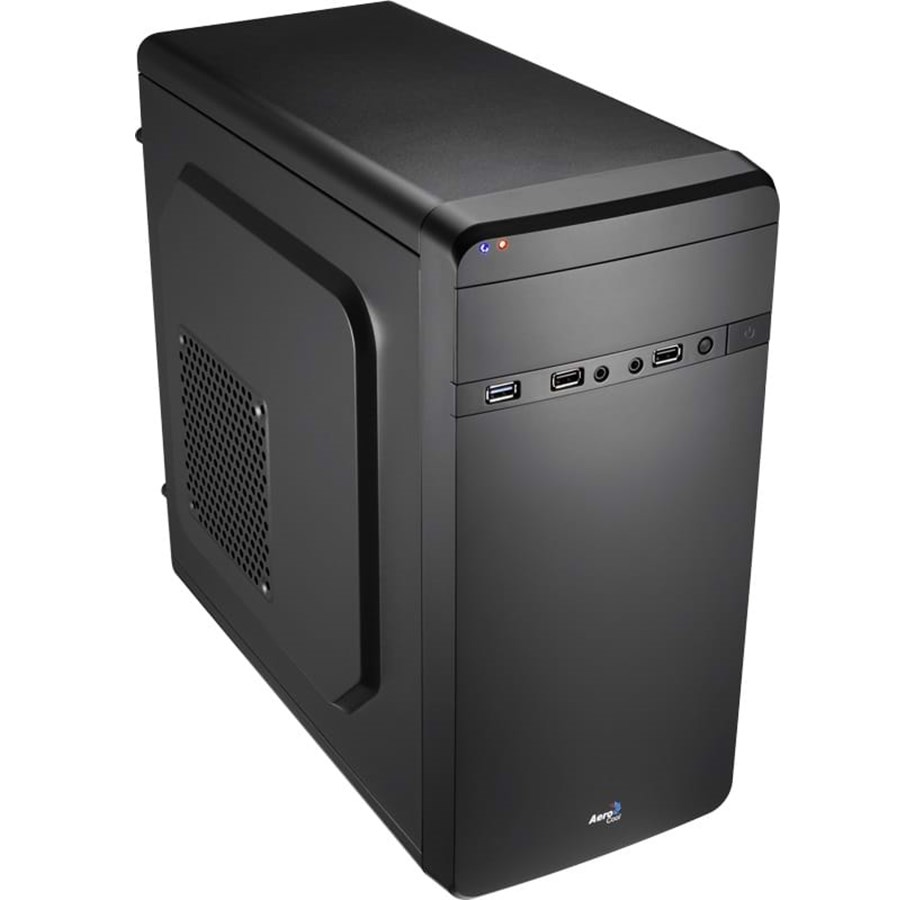 Kabinet - AeroCool QS-180 - Kabinet - Minitower - Sort - EN52919