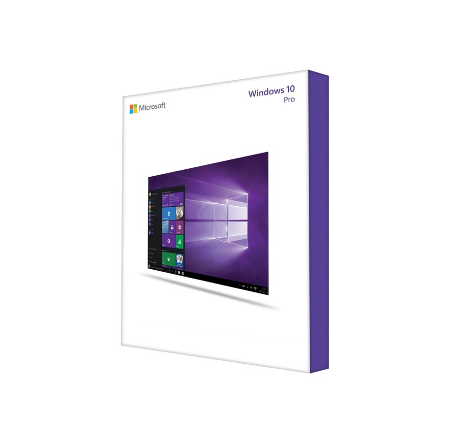 Operativsystem - Microsoft Windows 10 Pro 64bit OEM DVD English Engelsk - FQC-08929