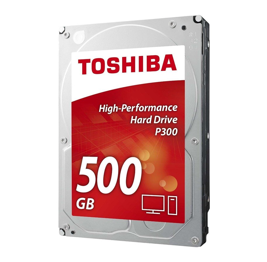 Harddisk - Toshiba P300 - 500GB - Harddisk - HDWD105UZSVA - SATA-600 - 3.5" - HDWD105UZSVA