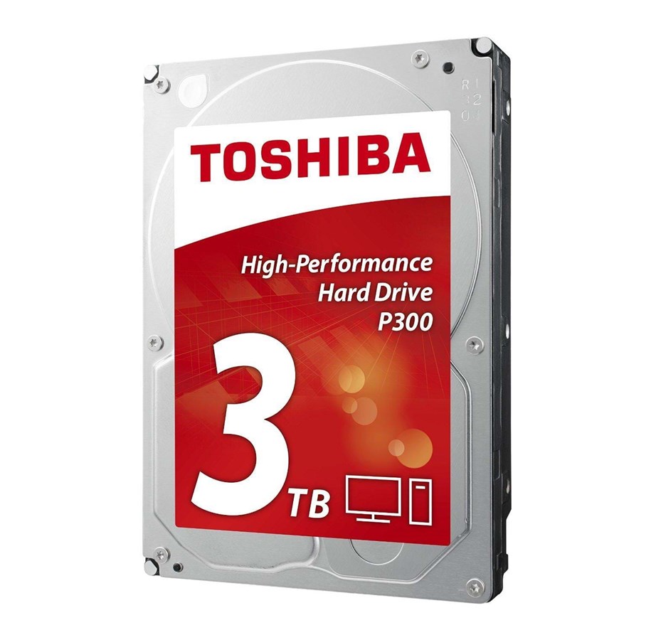 Harddisk - Toshiba P300 - 3TB - Harddisk - HDWD130UZSVA - SATA-600 - 3.5" - HDWD130UZSVA