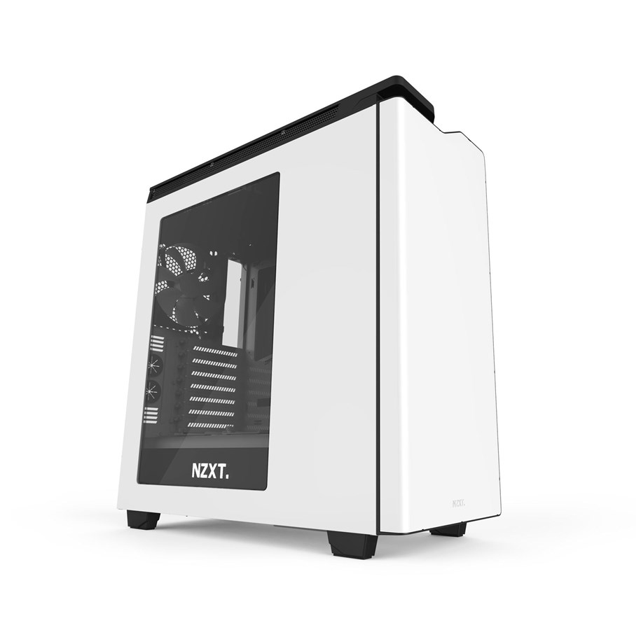Kabinet - NZXT H440W Silent Ultra NE - White/Black - Kabinet - Miditower - Hvid - CA-H442W-W1