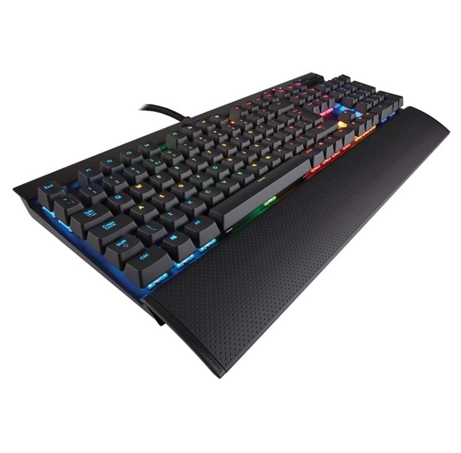 Tastatur - Corsair Gaming K70 RGB MX Red NL - ND - Gaming Tastatur - Nordisk - Sort - CH-9000118-ND