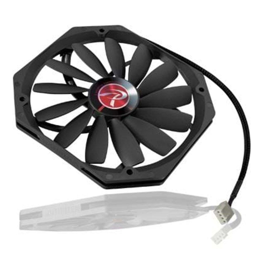 Kabinet Køler - RAIJINTEK Aeolus a Case Fan B/B - Kabinet køler - 140mm - Sort - 28 dBA - 0R400003