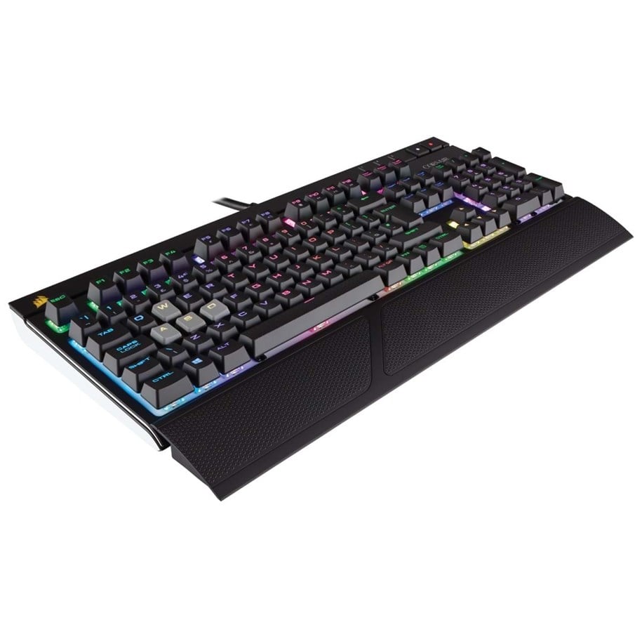 Tastatur - Corsair Gaming STRAFE RGB MX Blue - ND - Gaming Tastatur - Nordisk - Sort - CH-9000120-ND