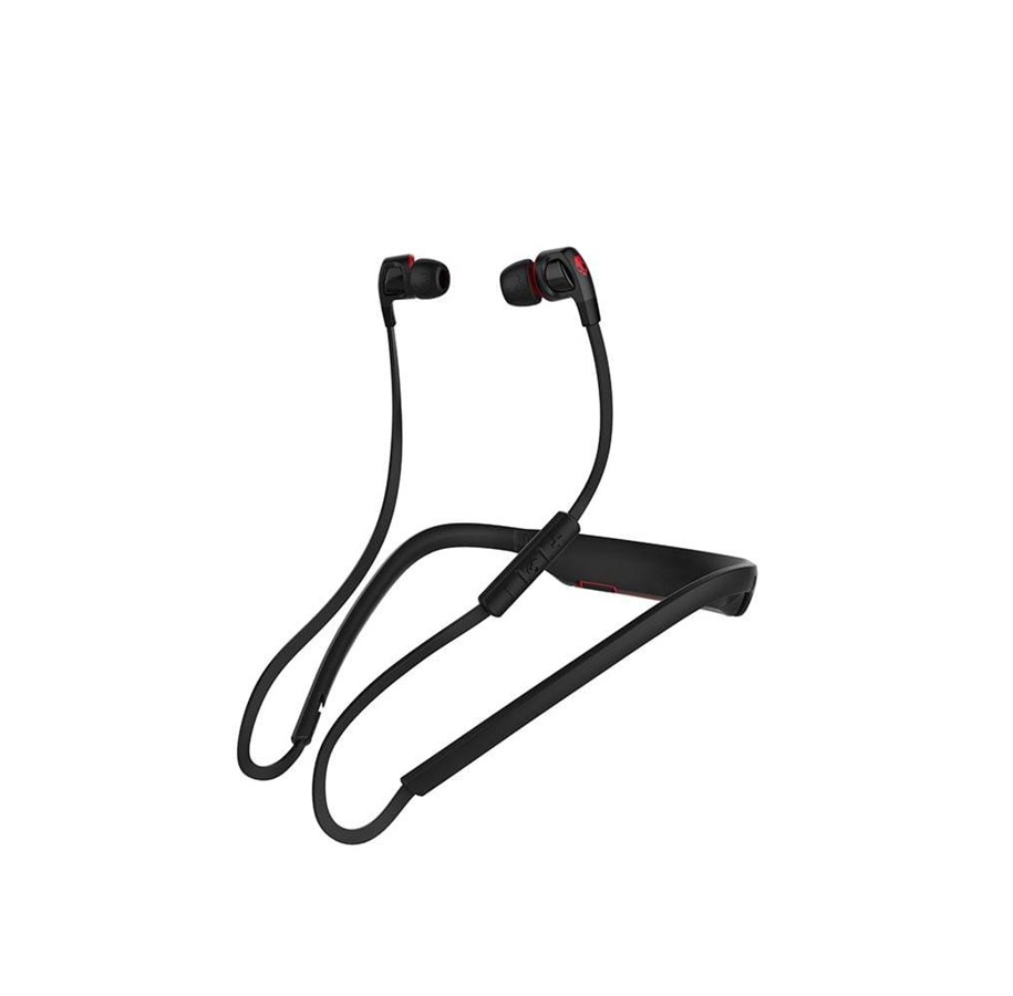 Hovedtelefoner/headset - Skullcandy Smokin Buds 2 BT - Black/Red - S2PGHW-521