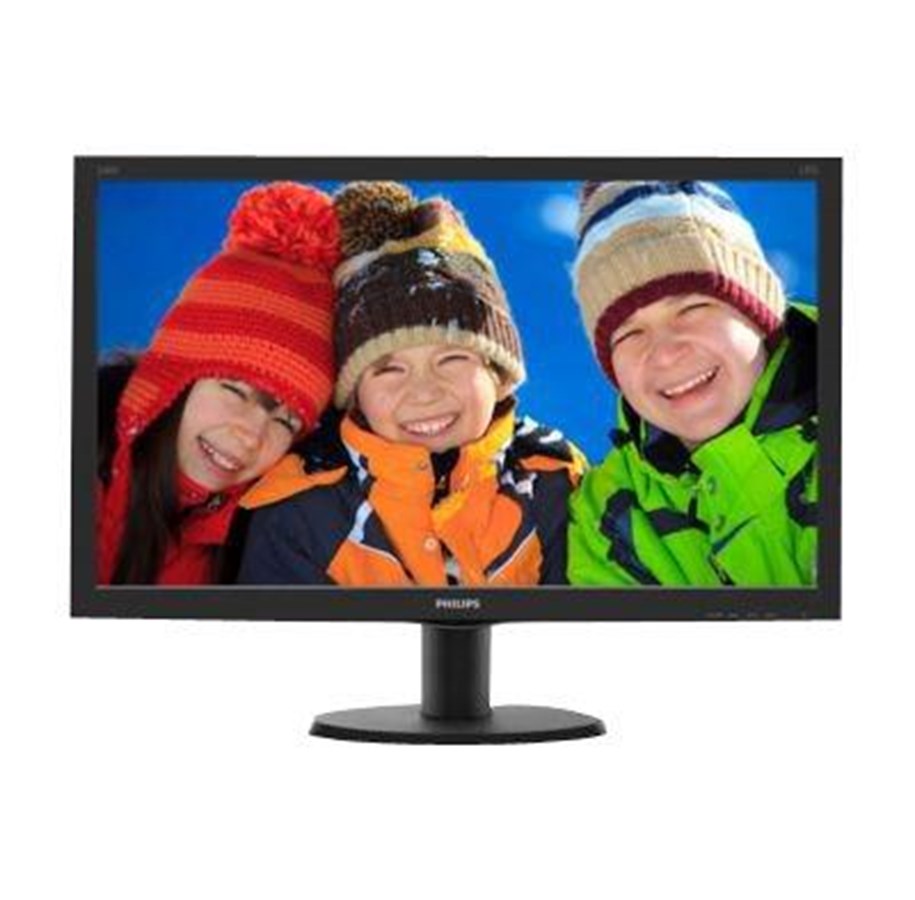 Skærm - 24" Philips V-line 240V5QDSB - 240V5QDSB/00