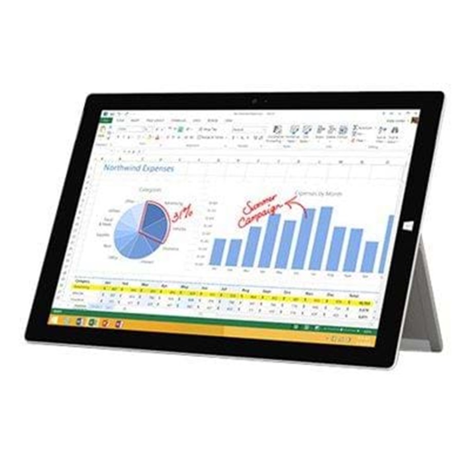 Bærbar - Microsoft Surface 3 - Atom 128GB - 4G - GL4-00005