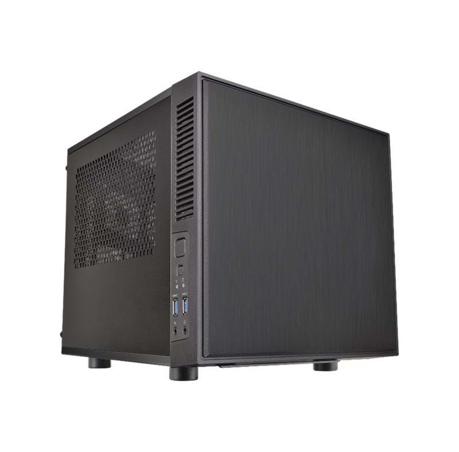 Kabinet - Thermaltake Suppressor F1 - Kabinet - Cube - Sort - CA-1E6-00S1WN-00