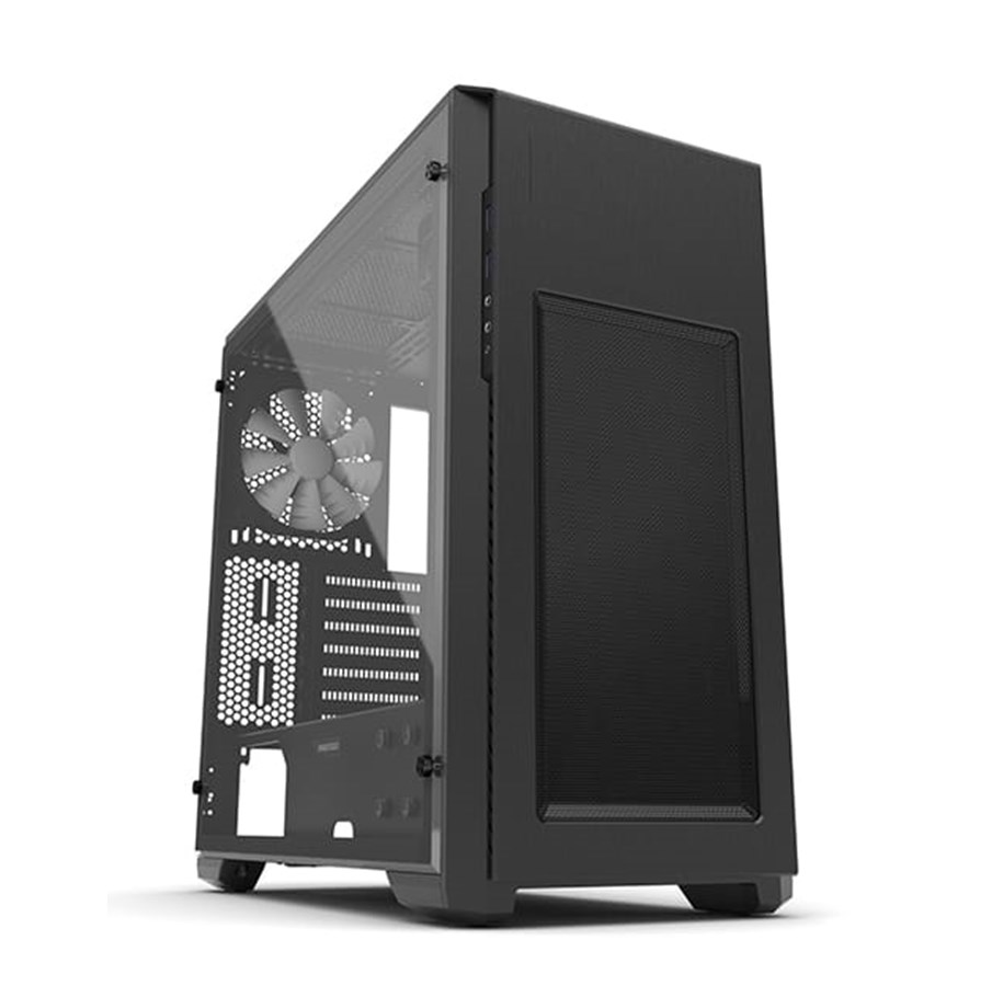 Kabinet - Phanteks Enthoo PRO M - Acrylic - Satin Black - Kabinet - Miditower - Sort - PH-ES515PA_BK