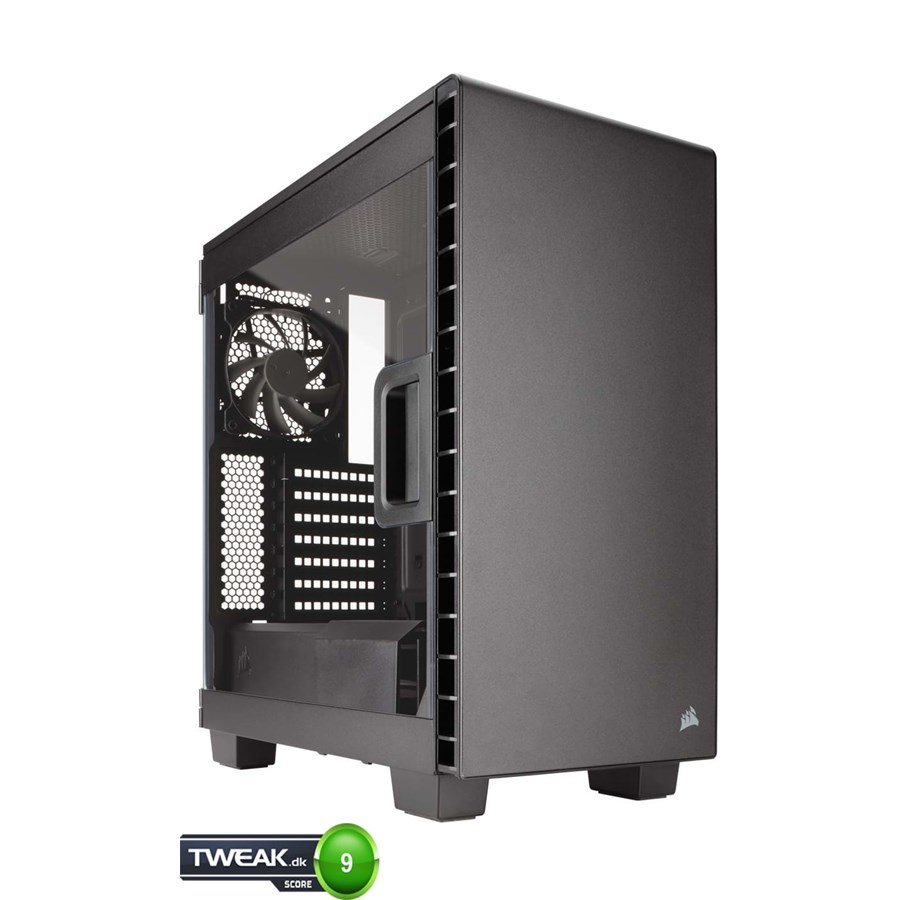 Kabinet - Corsair Carbide Clear 400C - Black - Kabinet - Miditower - Sort - CC-9011081-WW