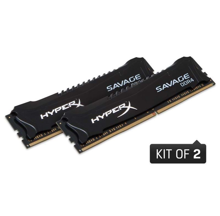 RAM - Kingston HyperX Savage DDR4-2666 C13 DC - 8GB - HX426C13SB2K2/8
