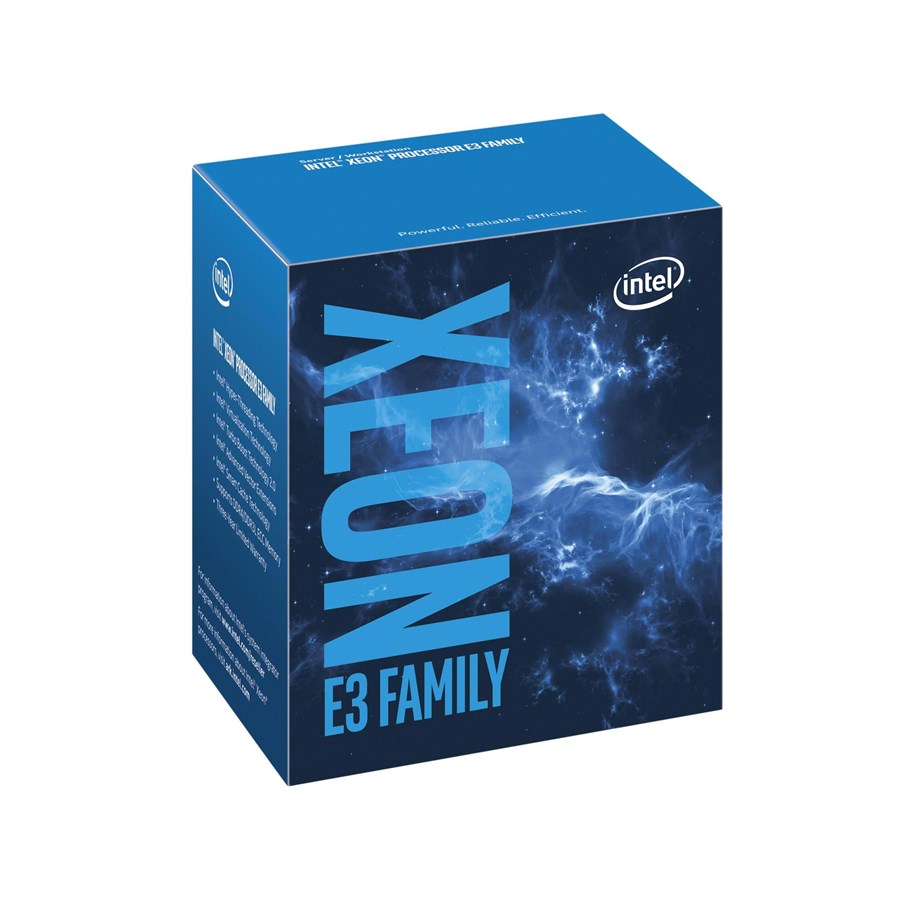 CPU - Intel Xeon E3-1240 V5 CPU - 4 kerner - 3.5 GHz - Intel LGA1151 - Intel Boxed (med køler) - BX80662E31240V5