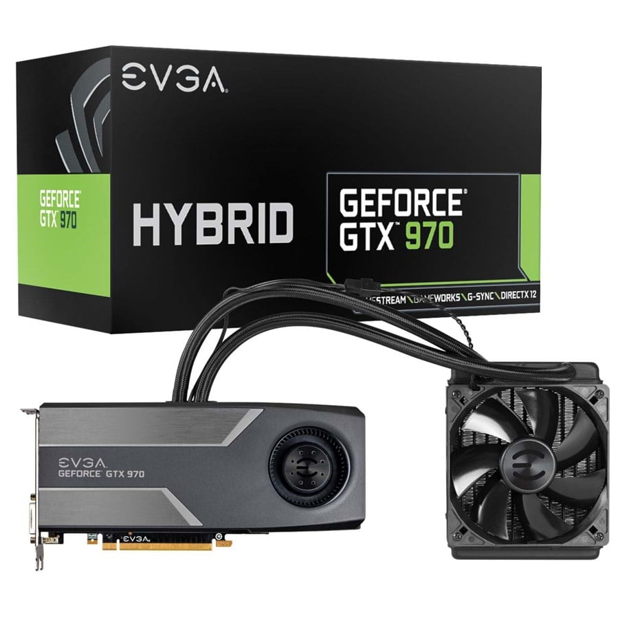Grafikkort - EVGA GeForce GTX 970 - 4GB GDDR5 RAM - Grafikkort - 04G-P4-1976-KR