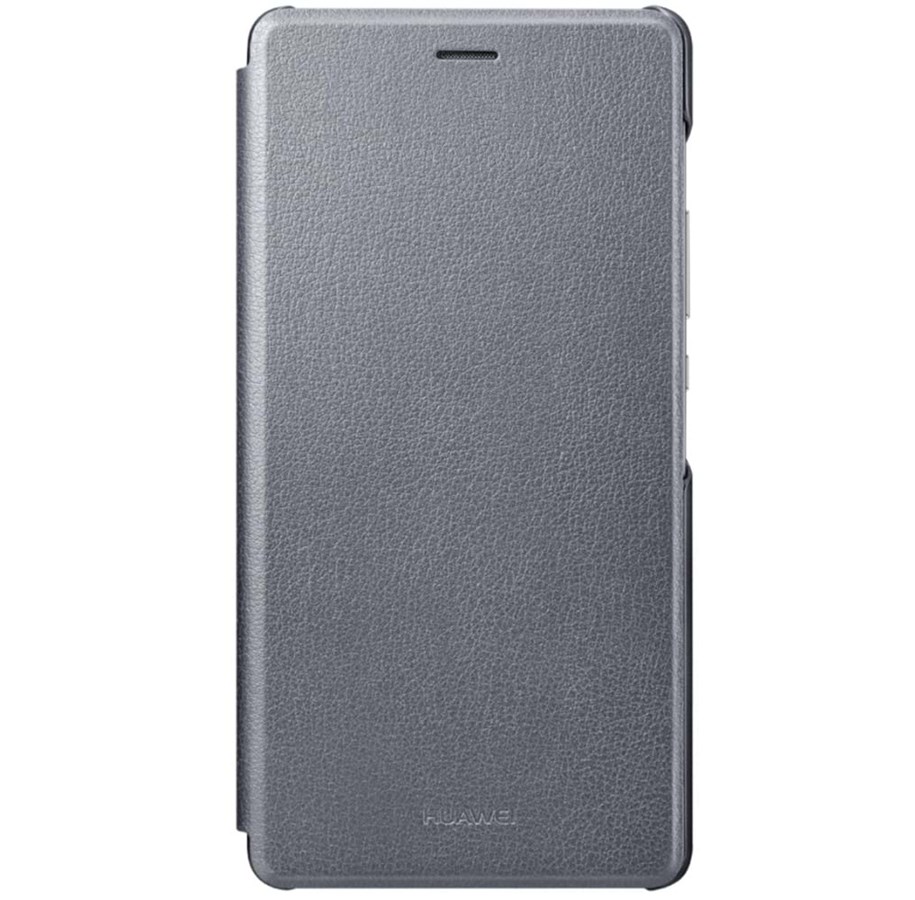 Mobil - Covers & Cases - Huawei P9 Lite Flip Cover - Grey - 51991527