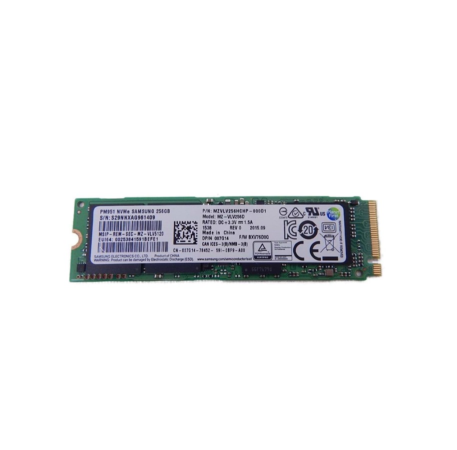 SSD - Samsung PM951 SSD M.2 2280 NVMe - 512GB - MZVLV512HCJH-00000