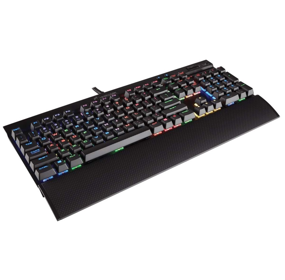 Tastatur - Corsair Gaming K70 LUX RGB MX Red - ND - Gaming Tastatur - Nordisk - Sort - CH-9101010-ND