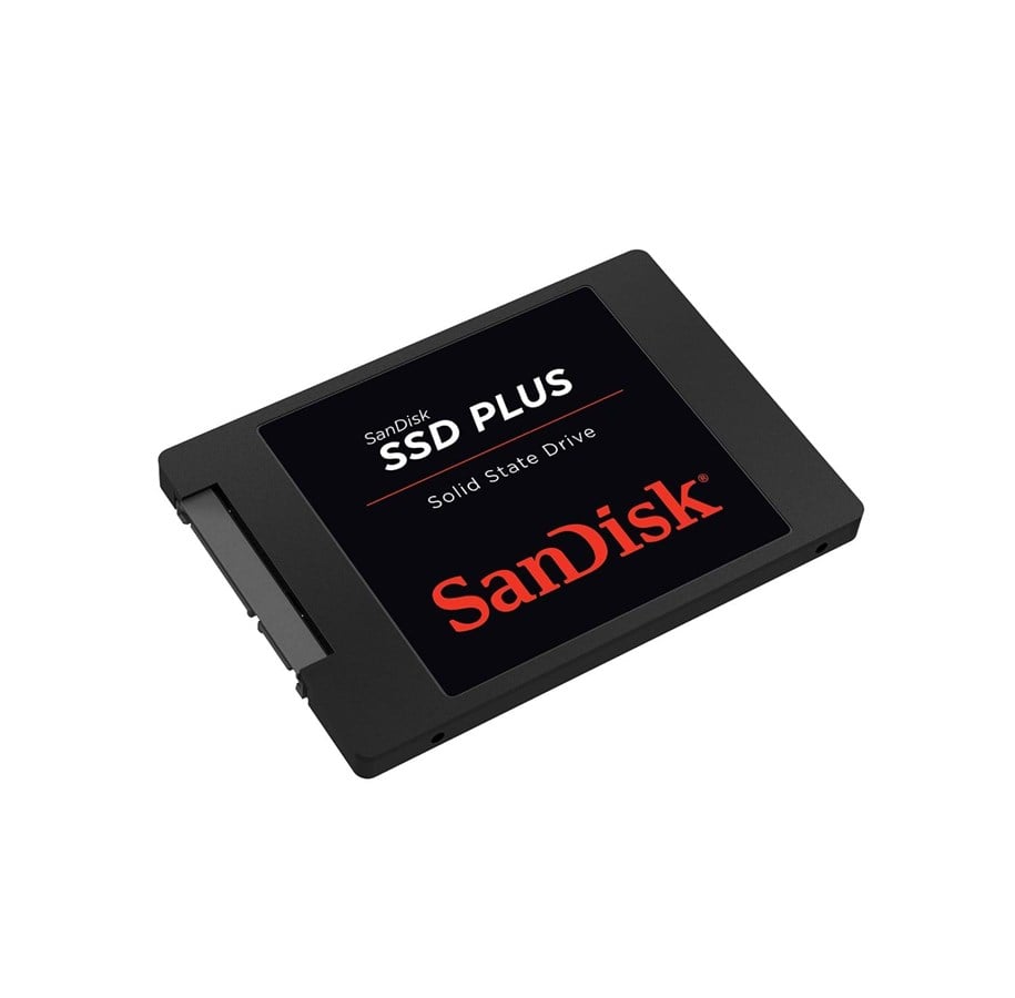 SSD - SANDISK SSD PLUS v2 - 480GB - 2.5" - SATA-600 - SDSSDA-480G-G26