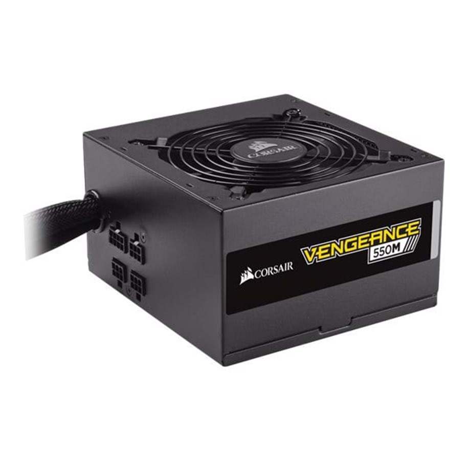 Strømforsyning - Corsair Vengeance Series 550M Strømforsyning - 550 Watt - 120 mm - 80 Plus Bronze certified - CP-9020111-DE