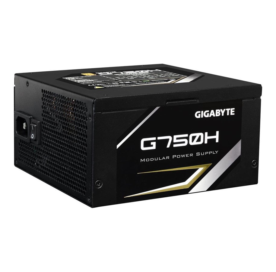 Strømforsyning - GIGABYTE G750H Strømforsyning - 750 Watt - 140 mm - ATX - 80 Plus Gold certified - GP-G750H