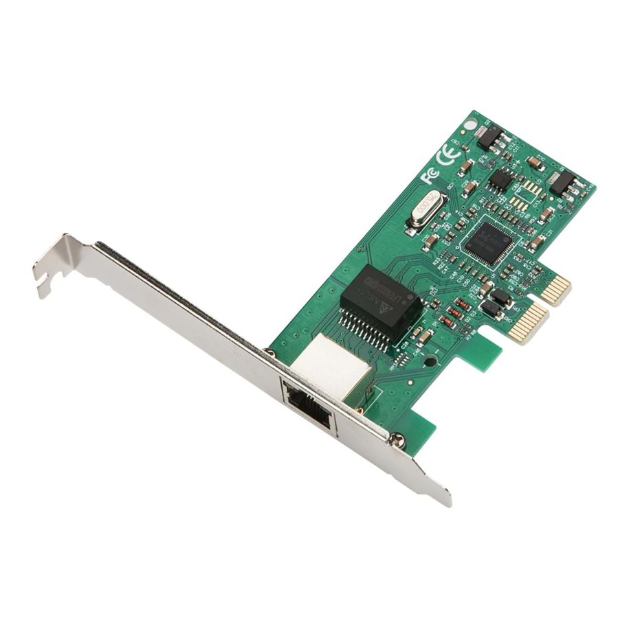 Netværksadapter (netkort, printserver mv.) - I-Tec PCIe Gigabit Ethernet Card 1000/100/10 Mbps - PCEGLAN