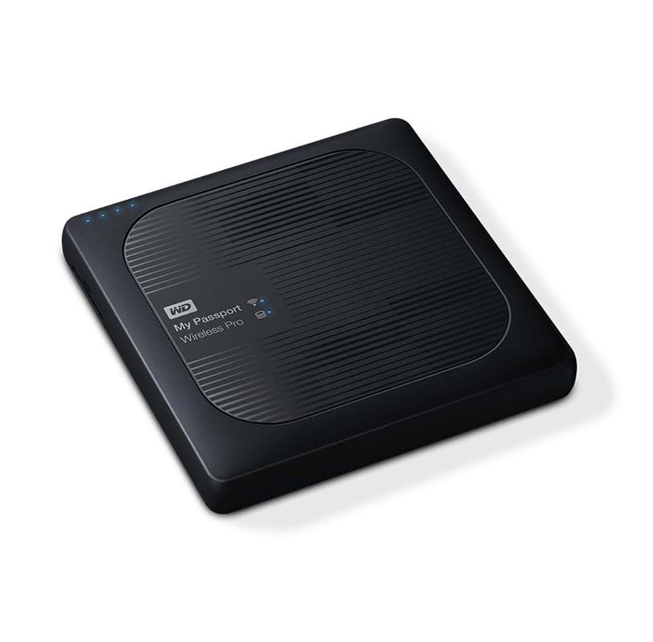 NAS-Server - WD My Passport Wireless Pro BSMT0030BBK - NAS-Server - WDBSMT0030BBK-EESN