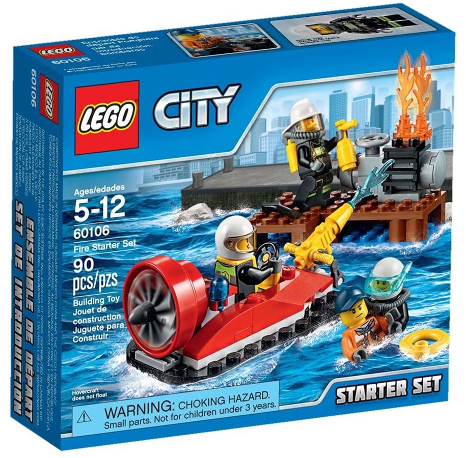 LEGO®  - LEGO City 60106 60106 Brandvæsen – Startsæt - 60106