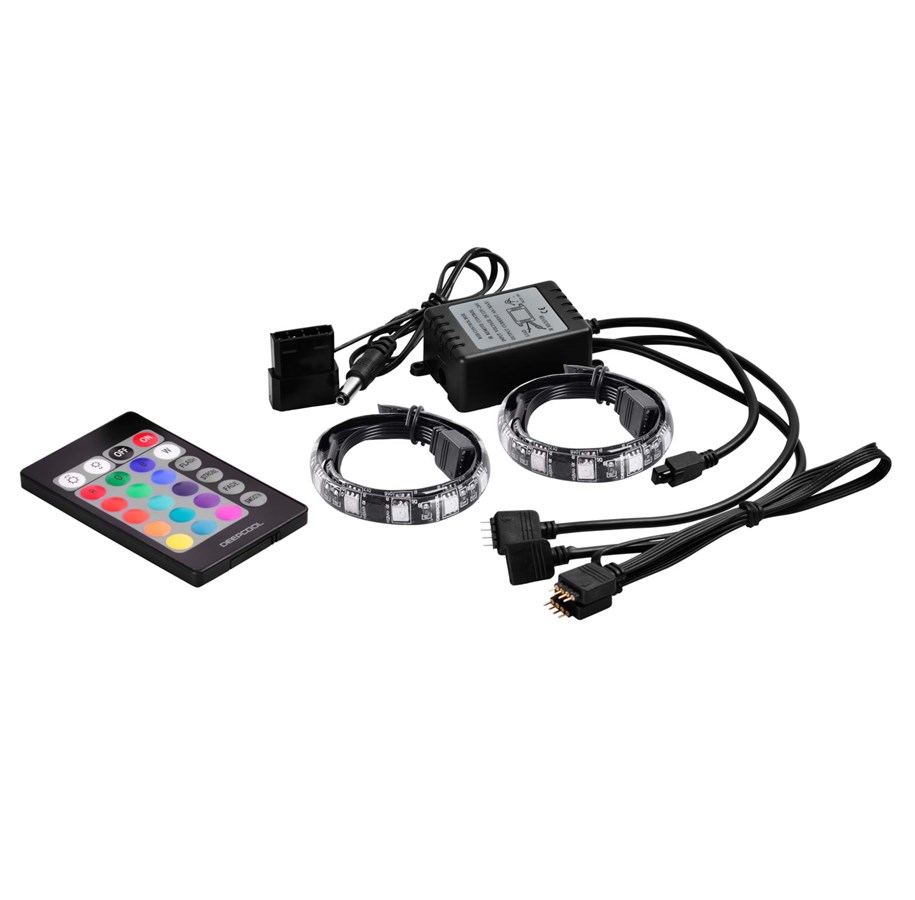 Systemtilbehør (kølepasta mv.) - DeepCool RGB-350 - RGB Color LED Kit - RGB-350