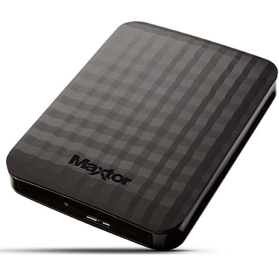 Harddisk - Ekstern - Maxtor M3 Portable STSHX-M201TCBM - 2TB - Ekstern Harddisk - Sort - STSHX-M201TCBM