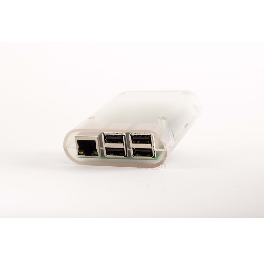 Kabinet - dezen Raspberry Pi Case - Clear - Kabinet - Raspberry Pi - Gennemsigtig - DZ-RPI23CASE-CLR