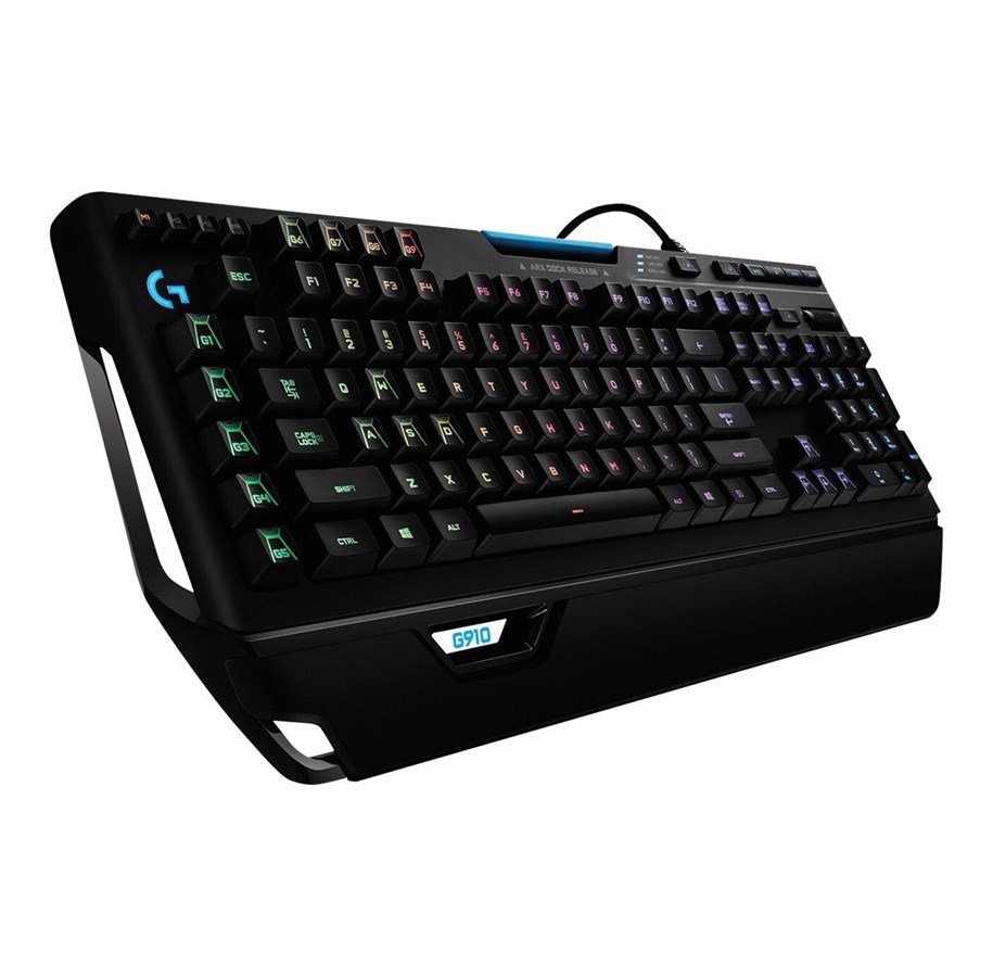 Tastatur - Logitech G910 Orion Spectrum - ND - Gaming Tastatur - Nordisk - Sort - 920-008016
