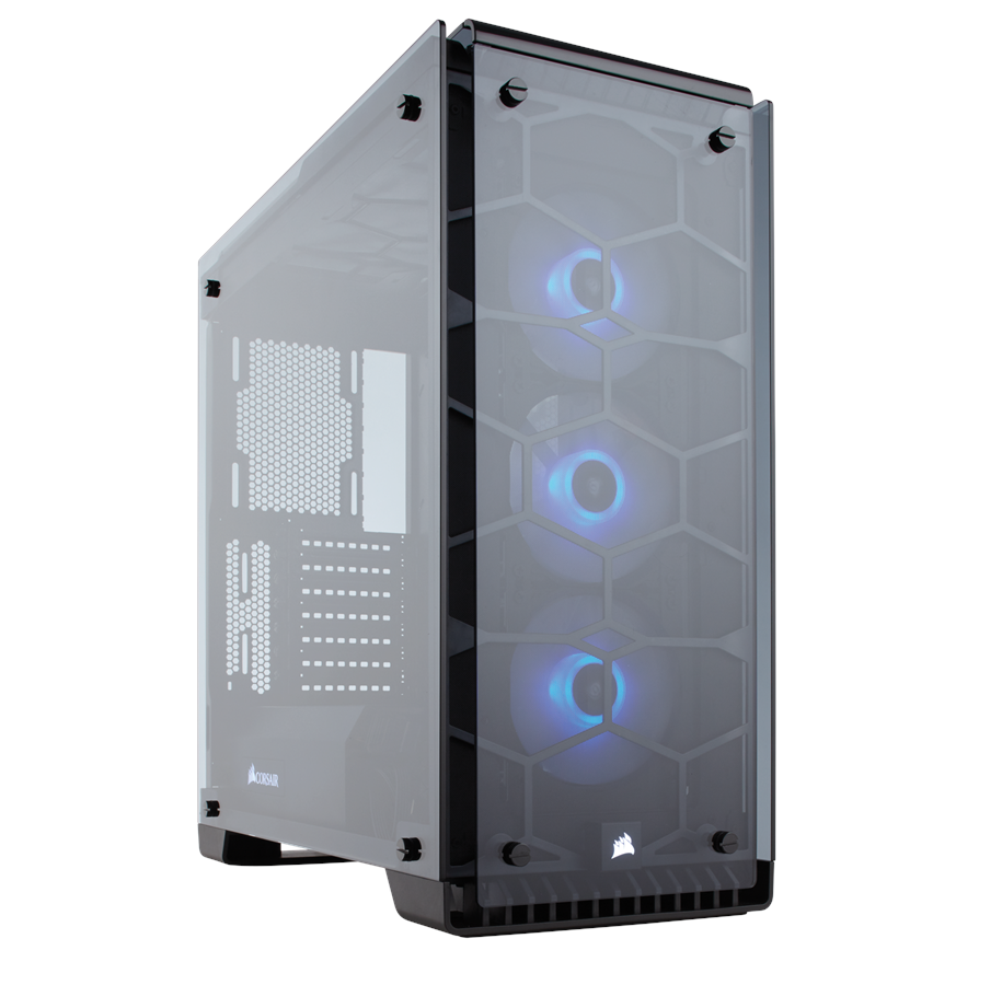 Kabinet - Corsair Crystal 570X RGB Black - Kabinet - Miditower - Gennemsigtig - CC-9011098-WW