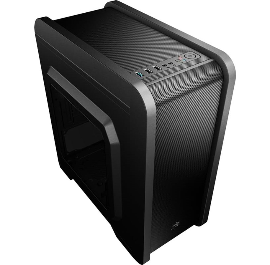 Kabinet - AeroCool QS-240 - Kabinet - Miditower - Sort - EN58102