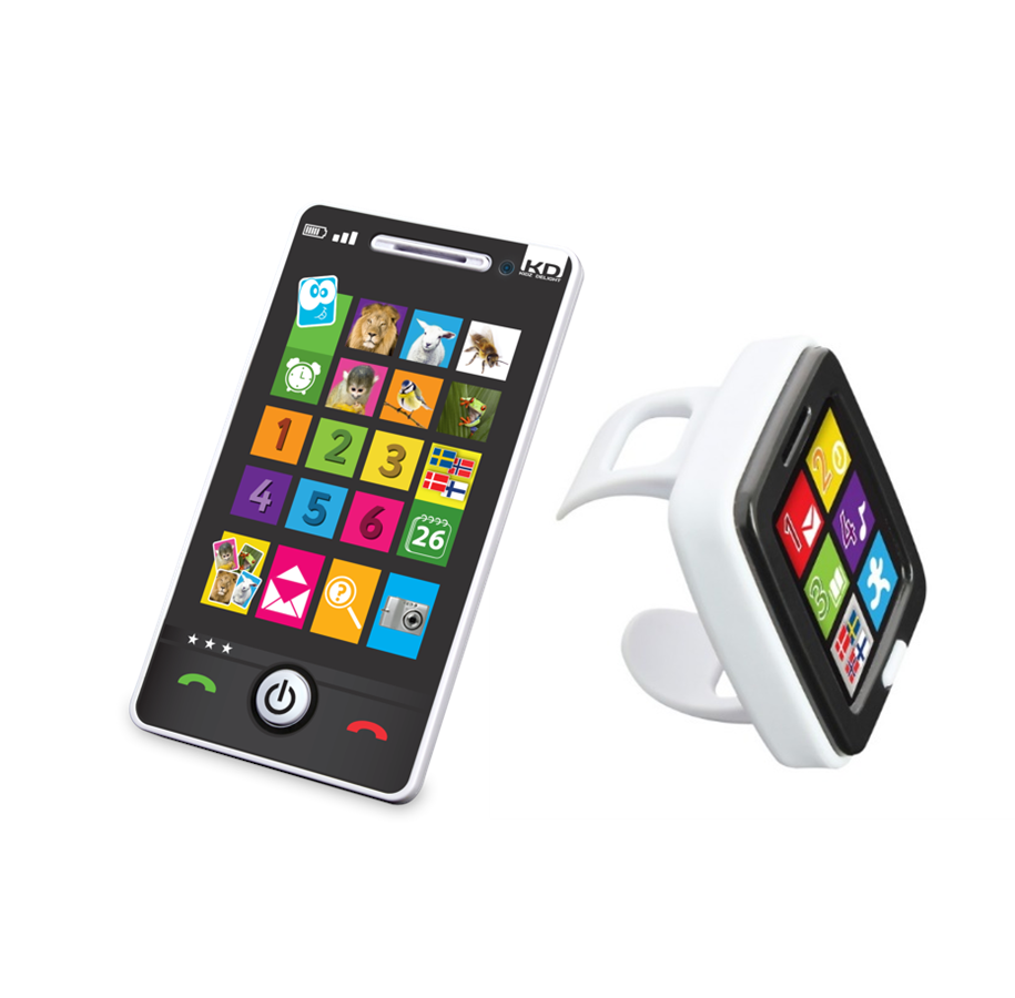 Babylegetøj - KIdz Delight Smartwatch + Smartphone - KD30034