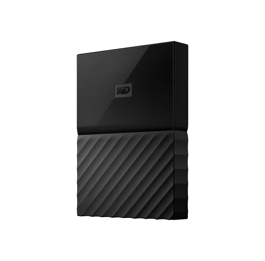Harddisk - Ekstern - WD My Passport (NEW) Black BYNN0040BBK - 4TB - Ekstern Harddisk - Sort - WDBYFT0040BBK-WESN